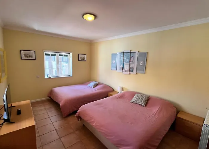 With Palm Tree Heated Pool São Martinho do Porto